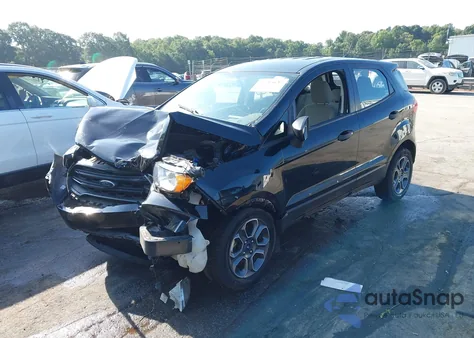 2020 Ford Ecosport S из США, поврежденный, VIN MAJ3S2FE2LC366041